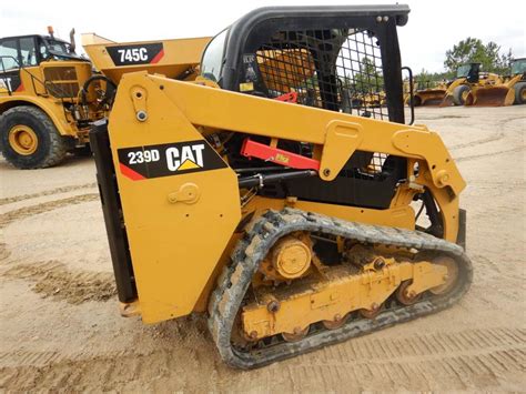 ohio cat 239d skid steer with rockhound attachment|cat 232d skid steer for sale.